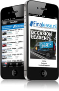 Finalease Financial lease App voor iPhone en Android scherm voorbeeld